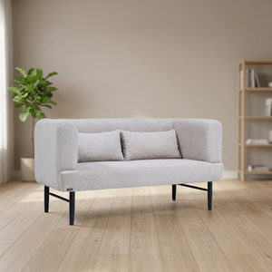 Sofá Moderno de Tres Plazas sin Brazos para Sala de Estar, Tapizado en Tela Minimalista con Relleno de Espuma y Respaldo Envolvente - Product Image 3