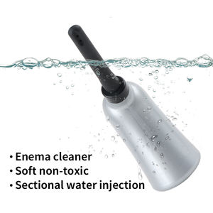 Productos sexuales de limpieza Anal para adultos, jeringa de ducha Rectal de silicona de 350ml, limpiador de Vagina y Anal y Enema, Bombilla de Enema de Ducha - Product Image 5