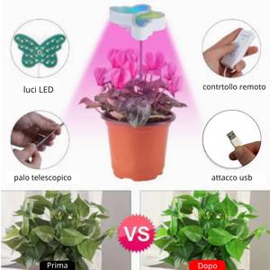 Lámpara LED para Plantas de Interior, Temporizador de 3/6/12 Horas, 5 Niveles de Brillo, 3 Modos de Luz para el Crecimiento y Floración de las Plantas, Clasificación IP65, Color de Emisión Blanco - Product Image 4