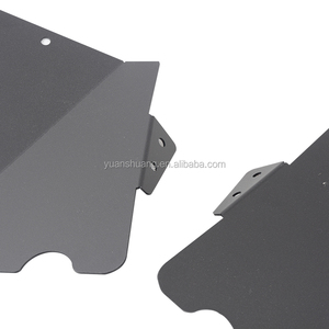 Frente guardabarros interior camisas para <span class=keywords><strong>Jeep</strong></span> <span class=keywords><strong>Wrangler</strong></span> JK JKU de aluminio ligero de diseñ<span class=keywords><strong>o</strong></span> negro accesorios 4x4 maiker fabricante - Product Image 2