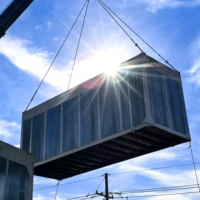 Sistem Pendingin Hidro DrolinBox 40ft untuk Peralatan Pusat Data, 192 Server S19 Hydro, Hosting Kepadatan Tinggi