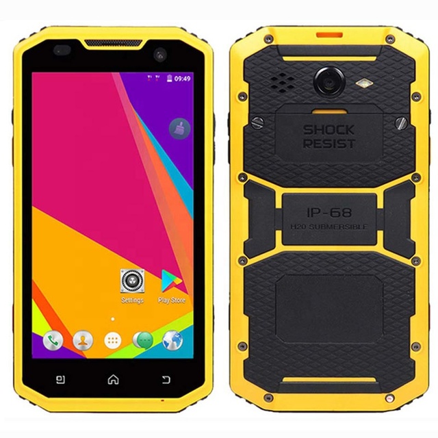 Cheapest 5.0 Inch Quad-Core 2g 6g IP68 4G LTE Android6.0 Rugged Waterproof Mobile Phone with Dual-band Wifi+BlutoothV4.0