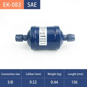 EK-083 EK-083S 3/8" Screw Welded Filter Drier Price Refrigerant Liquid Line Filter Drier