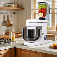 Commercial 25kg 10L - 80L boulangerie cuisson Machine automatique en acier inoxydable pain farine pétrissage Machine spirale pâte mélangeur