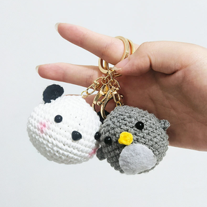 Charmkey personnalisé <span class=keywords><strong>Crochet</strong></span> petit jouet Animal <span class=keywords><strong>Amigurumi</strong></span> fait à la main - Product Image 1