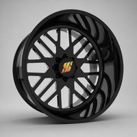 Rines de Aleación Forjada SRD de 22x12, 24x12, 24x14, 26x14 y 26x16 Pulgadas, 6x139.7, 8x165.1, 8x170 para Camionetas Chevy 3500, GMC 2500 y F250
