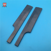 Cuchillo de hoja de cerámica de sinterización sin presión de gas de nitruro de silicio de alta resistencia a la flexión personalizado