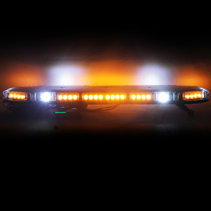 Barra de luz estroboscópica para techo LED ámbar de alto rendimiento de 42 pulgadas y 106CM, intermitente de advertencia de emergencia, cargador de posición blanco <span class=keywords><strong>EcoSport</strong></span> - Product Image 2