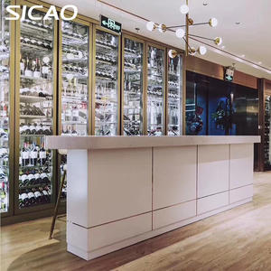 SICAO - Vinoteca Eléctrica de Lujo con Diseño Personalizado, Refrigerador de Vino Integrado o Independiente, Cava de Vino, Estantes para Botellas - Product Image 1