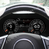 ZWNAV 1920*720 LCD Digital Cluster Virtual kokpit untuk Chevroler Camaro 2015-2023 Panel instrumen Speedometer layar dasbor