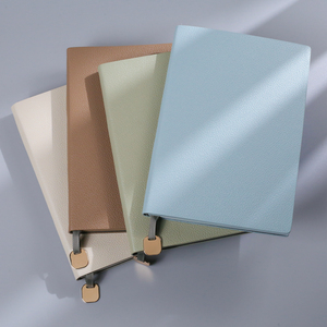 Quaderno Personalizzabile in Pelle A6/A5, Copertina Morbida in PU con 100 Fogli per Studenti e Scuola - Product Image 1