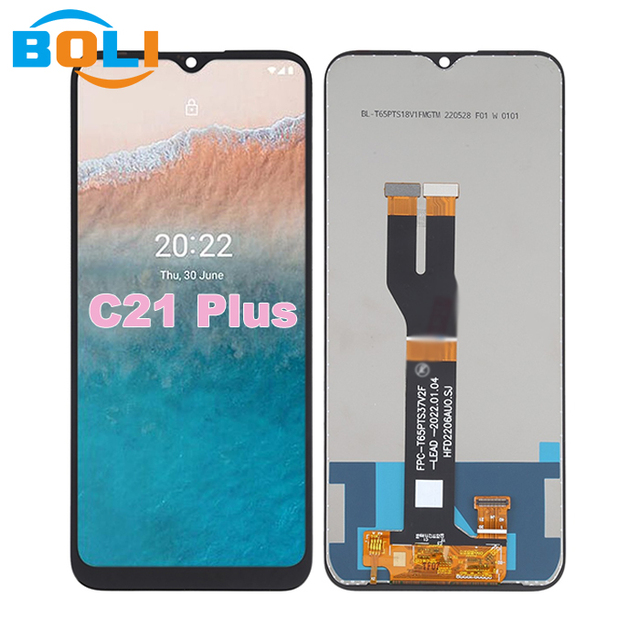 Wholesale Original Mobile Phone Lcds for Nokia C21 Plus Display for Nokia C21 Plus LCD for Nokia C20 C21 Plus Screen Replacement