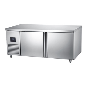 Armoire de travail avec tiroirs, réfrigérateur <span class=keywords><strong>horizontal</strong></span> à double température, norme européenne, équipement de réfrigération pour la restauration - Product Image 1