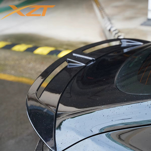 Nouvel ensemble aérodynamique style turbo effet carbone (lame avant, diffuseur arrière, jupes latérales) pour <span class=keywords><strong>Tesla</strong></span> <span class=keywords><strong>Model</strong></span> <span class=keywords><strong>3</strong></span> 2023+ - Product Image 5