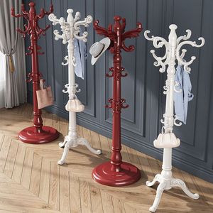 Cappotto in legno massello stile europeo <span class=keywords><strong>appendiabiti</strong></span> da pavimento <span class=keywords><strong>a</strong></span> <span class=keywords><strong>soffitto</strong></span> stendino stendino cappottino <span class=keywords><strong>appendiabiti</strong></span> - Product Image 3