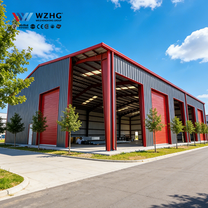 Nave Industrial Moderna de Acero Galvanizado en Caliente, Resistente al Viento, para Almacenes, Centros Logísticos, Gimnasios, con 50 Años de Garantía - Product Image 1