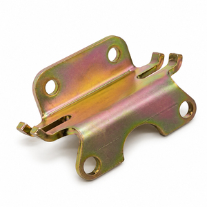 Pièces métalliques OEM personnalisées en acier Q235 estampé, coupleur arrière plaqué zinc doré, résistantes à la corrosion, pour outils de câblage télécom - Product Image 5