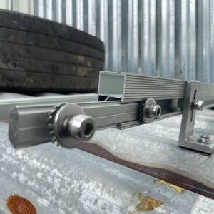 Siêu năng lượng mặt trời Hỗ trợ đường sắt cho mái gắn khung nhôm năng lượng mặt trời bảng điều khiển đường sắt gắn hệ thống - Product Image 5