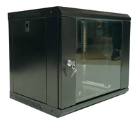 Armoire de serveur murale 9U de 19 pouces pour Internet, étanche, pour centre de données extérieur, CCTV, réseau