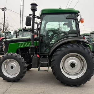 <span class=keywords><strong>Tracteur</strong></span> agricole 4x4 de 100 CV avec chargeur frontal, prix compétitif, idéal <span class=keywords><strong>pour</strong></span> la ferme et le jardin - Vente chaude en Chine - Product Image 1
