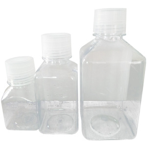Flacon de sérum pour animaux de compagnie Erkang, 125 ml, 250 ml, 500 ml, flacon carré pour milieu de culture, usage en laboratoire - Product Image 5