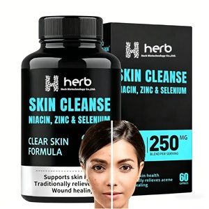 Cápsulas Veganas para el Cuidado de la Piel de Mujeres, Marca Privada OEM ODM, Cápsulas para Limpiar el Acné, para Piel Grasa, Cápsulas para Manchas Oscuras - Product Image 1