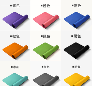 Tapis de yoga et de Pilates en NBR épais et durable avec logo personnalisé, antidérapant, pour la gym et les exercices de fitness - Product Image 2