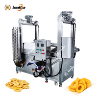 Friteuse industrielle à gaz pour pommes de terre, équipement de friture de poulet, friteuse continue pour tortillas, machine à frire les bananes et les plantains