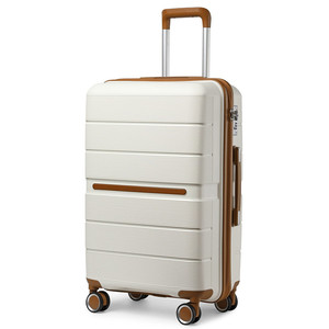 <span class=keywords><strong>Valise</strong></span> légère en polypropylène rigide avec 4 roues et serrure <span class=keywords><strong>TSA</strong></span> intégrée (Bleu) - Product Image 4