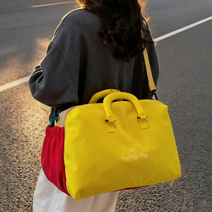 Sac de voyage unisexe en polyester - <span class=keywords><strong>Bagage</strong></span> à <span class=keywords><strong>main</strong></span> léger grande capacité avec fermeture éclair pour le transport - Product Image 5
