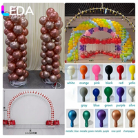 LEDA Vente Flash Ballons Autogonflants de Luxe de Haute Qualité Disponibles en Plusieurs Couleurs pour Mariages, Fêtes et Banquets