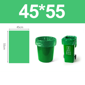 Sacs poubelle de cuisine de 30 gallons en plastique blanc biodégradable épais avec cordon de serrage Design sans déchirure 100 pièces - Product Image 6