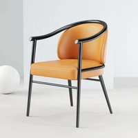 Chaise de maître de luxe moderne et légère chaise de bureau pour balcon et ordinateur