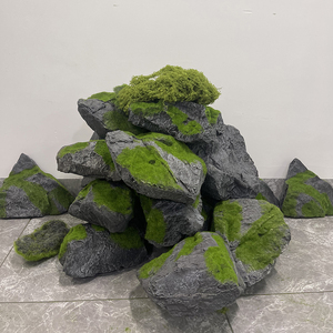 Vente en gros de blocs de pierre artificielle en PU pierre de simulation de paysage pour la décoration de paysage - Product Image 4
