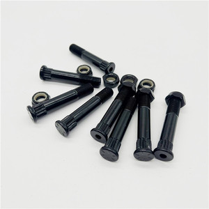 Accessoire de camion de planche à roulettes tête ronde <span class=keywords><strong>solide</strong></span> ou creuse Kingpin avec écrous pour camion de planche à roulettes - Product Image 3