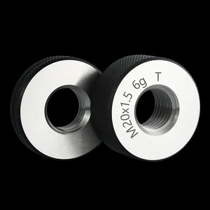 1पीसी एम4 एम5 एम6 एम8 एम10 एम12 एम14 एम16 एम22 एम27 एम30 6जी जेड मीट्रिक थ्रेडेड रिंग गेज, बाहरी पास स्टॉप, थ्रेड पास स्टॉप को मापने - Product Image 5