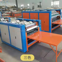 Machines d'impression pour sacs en polyéthylène, jute, PP, Mylar, plastique, tissu offset, non tissé, papier, café, sacs à provisions, 2 couleurs
