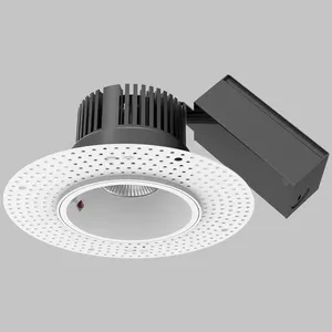 Xây Dựng Mới Trong Nhà Thương Mại Điều Chỉnh 4 Inch LED Downlight Vuông LED Downlight Downlight