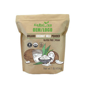 Poudre de mélange de lait de coco, d'inuline et de <span class=keywords><strong>gomme</strong></span> <span class=keywords><strong>arabique</strong></span> de qualité <span class=keywords><strong>alimentaire</strong></span>, poudre de coco naturelle pure avec inuline - Product Image 3