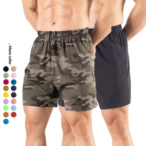 Pantalones Cortos Deportivos para Hombre con Logotipo OEM, Cintura Elástica, Secado Rápido, para Correr, Entrenamiento Atlético, Cintura Alta, para Gimnasio - Product Image 6