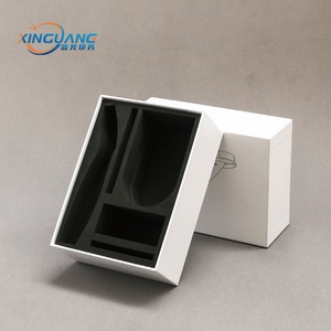 High Quality Lid and Base White Cardboard Gift Paper <b>Boxes</b> With EVA Insert for Lipstick/Perfume/Cosmetic Packaging - Product Image 2