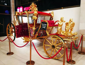 New Style Yiyang Pumpkin Horse Carriage Electric Wedding Sightseeing Cinderella 4-6 People Customized Color Car <b>Paint</b> Iron Frame - Product Image 4