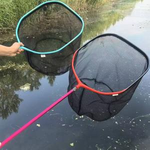 ตาข่ายดักปลา Boyuan ทำจากอลูมิเนียมอัลลอยด์ หัวตาข่ายขนาดใหญ่ ถอดประกอบได้ สำหรับการตกปลา - Product Image 3