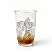 Hittebestendige moderne design glazen koffiemok met flip-deksel en rietje, vaatwasser- en magnetronbestendig, grote inhoud voor fruit