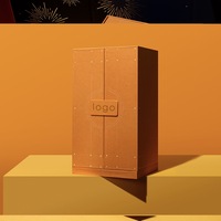 Nouveau papier de boîte en carton fait main de logo personnalisé de conception pour l'emballage et le calendrier de boîte de chocolat