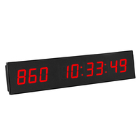 Jam Hitung Mundur Acara 9 Digit 999 Layar LED Digital Besar dengan Detik untuk Acara, Pembukaan Toko, dan Pameran Dagang