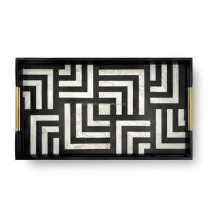 Venta caliente 100% bandeja de servicio de hueso Natural puro respetuoso con el medio ambiente para el hogar Hotel restaurante bandeja de hueso al por mayor para servir comida - Product Image 4