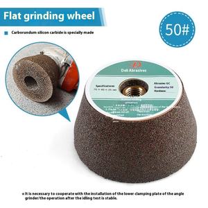 Disque de polissage épaissi pour carreaux de granit, outils abrasifs OEM de haute qualité - Tête de meulage abrasive pour meuleuse d'angle - Product Image 6