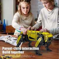 Mould King 15075 Kit de Construcción de Perro Mecánico RC, Control por APP, Juguetes STEM, Módulo de Energía Programable, Modelo Educativo, Regalo para Niños