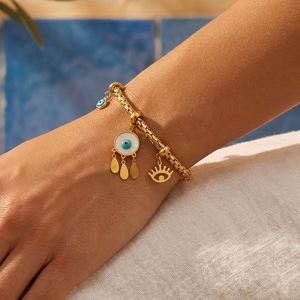 Pulsera de 18k con incrustaciones de resina epoxi, artículo de alta rentabilidad, regalo navideño para mujer, grado antidecoloración. - Product Image 1